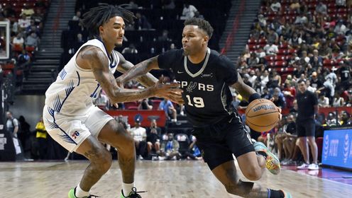 夏联-加西亚24分 席菲诺4中0 哈珀埃奇库姆伤缺 马刺大胜76人