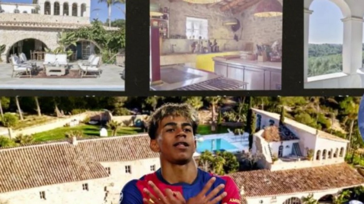 西媒揭亚马尔生日派对禁手机+邀上身身材好的金发女伴 1人2万