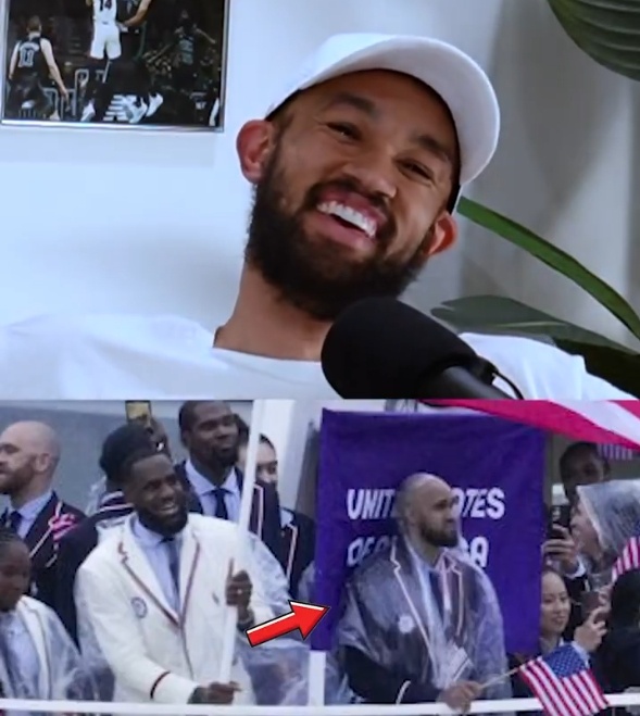 奥运会入场挡住美国标志？怀特：詹姆斯举着国旗呢 他们不用看我