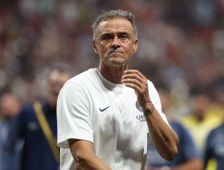 恩里克：切尔西配得上这场胜利 我们不是失败者而是亚军