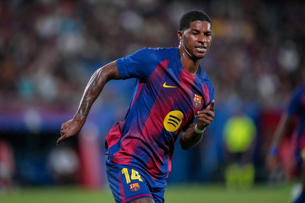 每体：拉什福德在巴萨适应得不错，队友给他起外号“糖果”